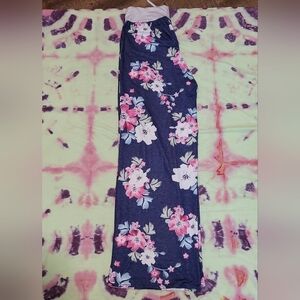 Women's Unbranded Floral Print Trousers SZ L